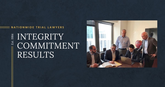 Miami injury lawyers working on a case together