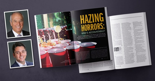 Hazing Horrors Article in Trial Magazine
