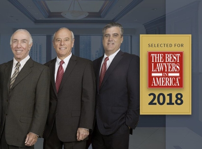 Attorneys Gary Fox, David Bianchi, and Stephen Cain