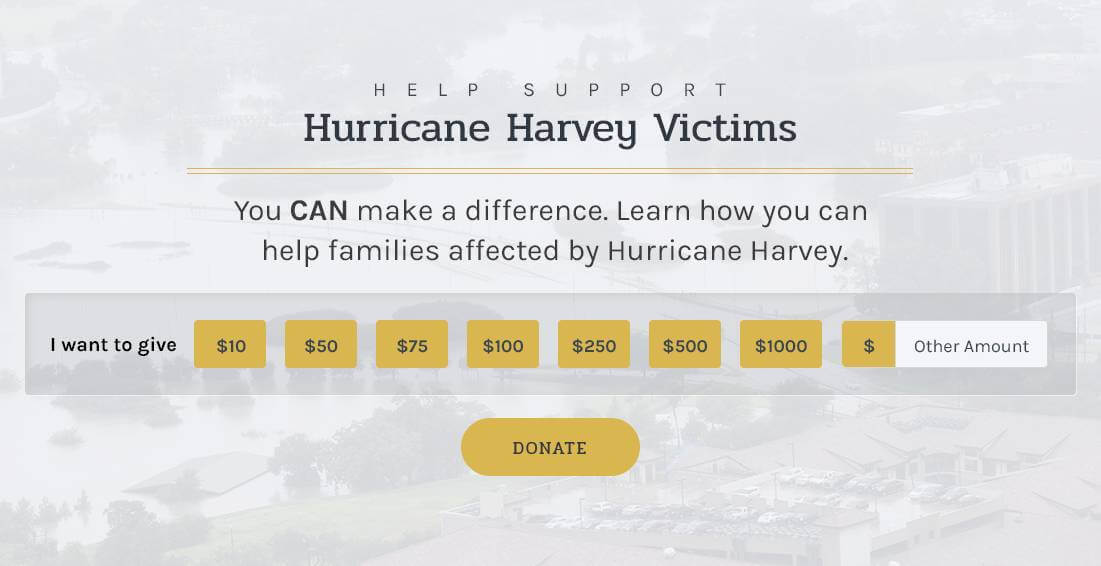 Hurricane Harvey Victims