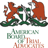 Logo of American Board of Trial Advocates