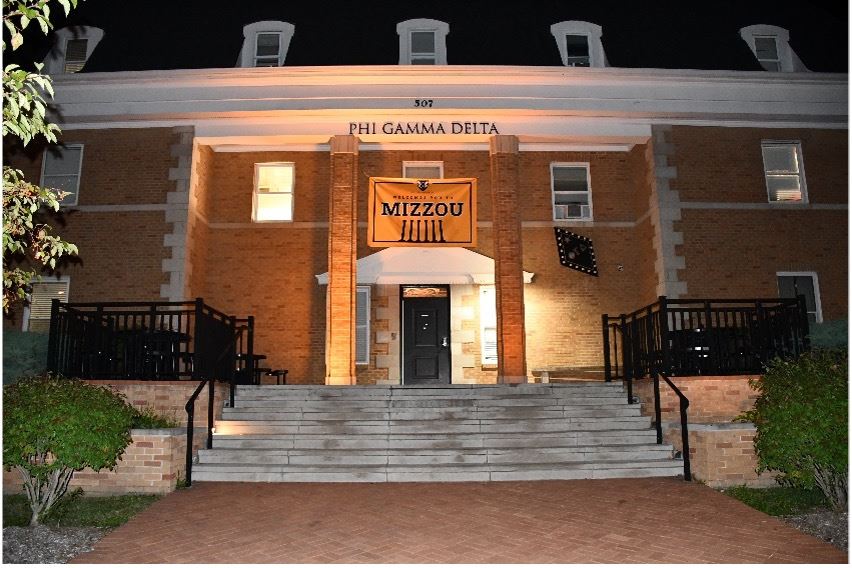 The Phi Gamma Delta chapter house at Mizzou
